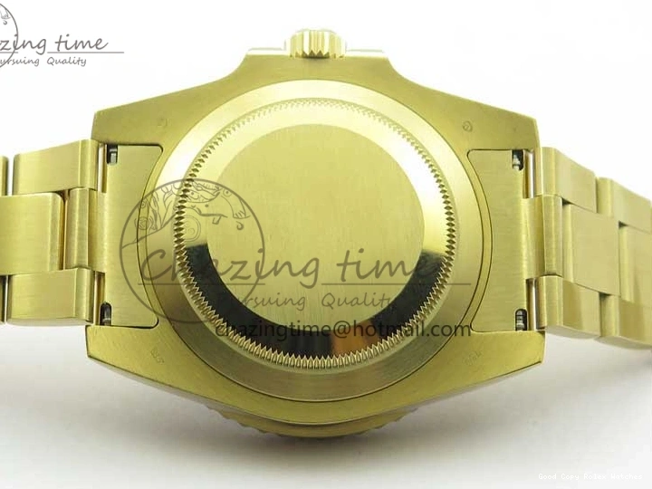 AAA Replica Watches Bracelet SA3135 3010 Black Diam Black Maker 1:1 Dial Bp 116618 Edition V on Ceramic 316L Submariner YG Supportive LN Best 0105